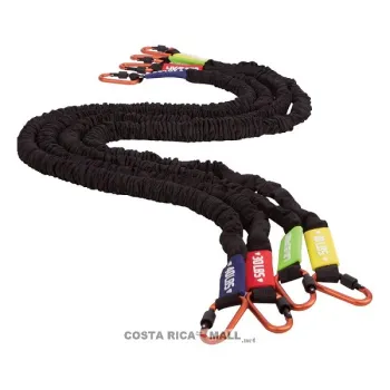 LIGAS DE RESISTENCIA LATEX CON CLIP LP8401 LIVEPRO