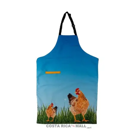 DELANTAL ADULTO DEL03 NUDO ROSA