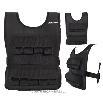 CHALECO CON PESO AJUSTABLE 20 Lbs ATHLETIC
