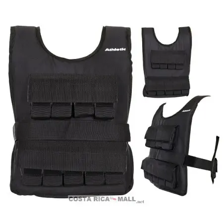 CHALECO CON PESO AJUSTABLE 20 Lbs ATHLETIC