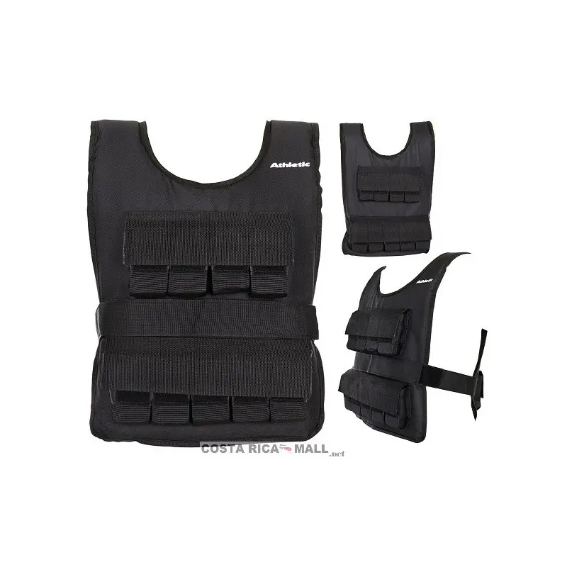 CHALECO CON PESO AJUSTABLE 20 Lbs ATHLETIC