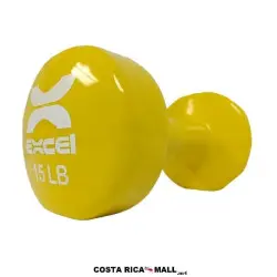 MANCUERNA VINIL 15 LBS YUNT163 EXCEL