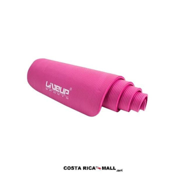 COLCHONETA YOGA MAT NBR 1.2cm LS3257-PK FUCSIA LIVEUP