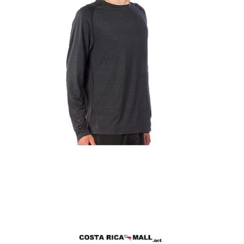 CAMISETA DEPORTIVA MANGA LARGA HOMBRE 202130-BK PACE