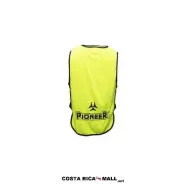 CHALECO PARA ENTRENAMIENTO ZG-1576 AMARILLO PARTE ATRAS PIONEER