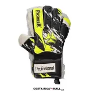 GUANTES PARA PORTERO PROFESIONAL ZG-3591 AMARILLO NEGRO PIONEER