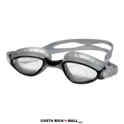 LENTES PARA NATACION FOCUS EVGG7F621 EVERLAST. Color silver con negro.