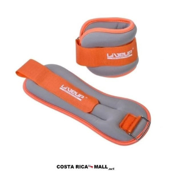 PESA PARA MUÑECA Y TOBILLO 1Kg LS3049-1 LIVEUP. Viene en par. 0.50kg por pesa.