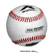 BOLA PARA BASEBALL OFICIAL 22A RUNIC. Color blanco.