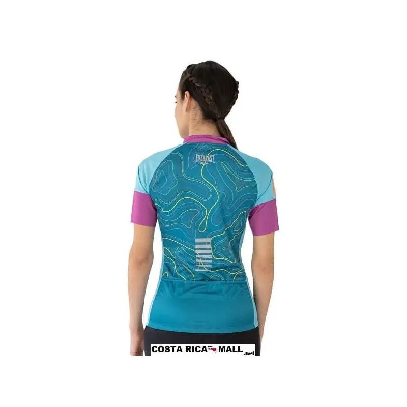 JERSEY PARA CICLISMO MUJER CYC EV72RBL224 EVERLAST 1