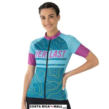 JERSEY PARA CICLISMO MUJER CYC EV72RBL224 EVERLAST