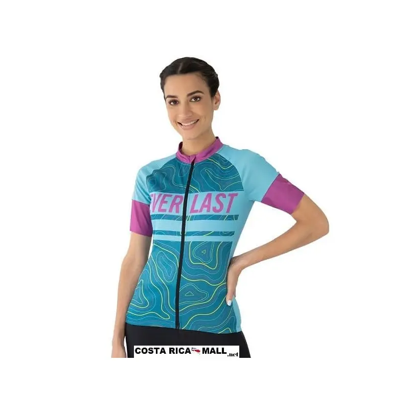JERSEY PARA CICLISMO MUJER CYC EV72RBL224 EVERLAST