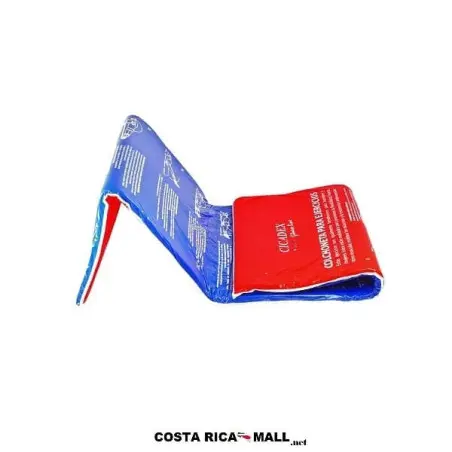 COLCHONETA PARA EJERCICIOS AA-17. Color Azul/rojo.