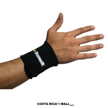 MUÑEQUERA SENCILLA AJUSTABLE NEOPRENO NEO-0341 PIONEER. Color negro.