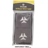 MUÑEQUERA DE PAÑO 317-0308-BK PIONEER. Color negro.