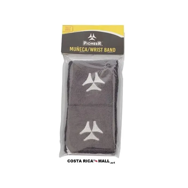 MUÑEQUERA DE PAÑO 317-0308-BK PIONEER. Color negro.