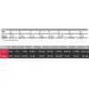 MEDIDAS BOXER DE NATACION JAMMER SOLID TTYRJAM402 TYR. Tallas según disponibilidad.