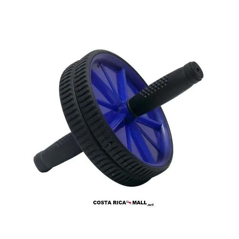 RUEDA PARA EJERCICIOS 809E RUNIC. Color Azul con negro.