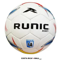 BALON DE FUTBOL #4 AVANTI HYBRID RS4UD84 RUNIC. Color Blanco con detalles en colores.