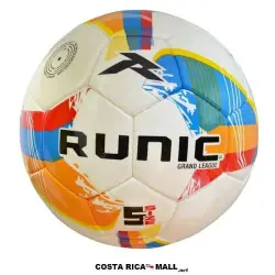 BALON DE FUTBOL GRAND LEAGUE #5 RS5UD18 RUNIC. Color Blanco con detalles en colores.