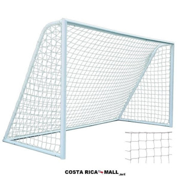 RED DE FUTBOL 4mm DLX T4022N-6 RUNIC. Color Blanco.