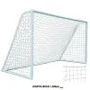 RED DE FUTBOL 4mm DLX T4022N-6 RUNIC. Color Blanco.