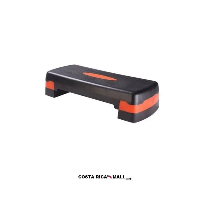 STEP PARA AEROBICOS LS3168A LIVEUP. Color negro con naranja.