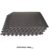 PISO PARA MAQUINAS INTERLOCKING LS3259A LIVEUP. Contiene 4 piezas. Color negro.