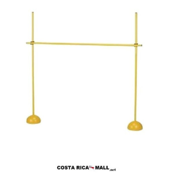 SET DE POSTES DE AGILIDAD LS3875 LIVEUP. Contiene 3 postes y 2 bases. Color amarillo.