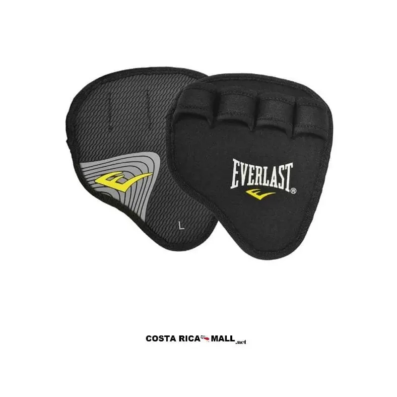 PROTECTOR DE PALMA PARA PESAS DLX EVPP7H094 EVERLAST. Color negro. Viene en par.