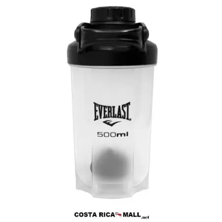 BOTELLA SHAKER 500 500ml EVSH3Y500 COLOR NEGRO EVERLAST
