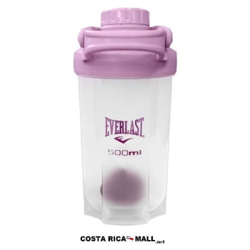 BOTELLA SHAKER 500 500ml EVSH3Y500 COLOR LILA EVERLAST