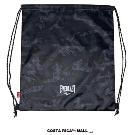 BOLSO CON CORDONES CAMO NEGRO EV4SKY11 EVERLAST
