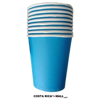 VASOS PARA FIESTA 7oz CARTON LISO