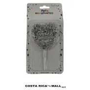 CANDELA FELIZ CUMPLEAÑOS SILVER 41158