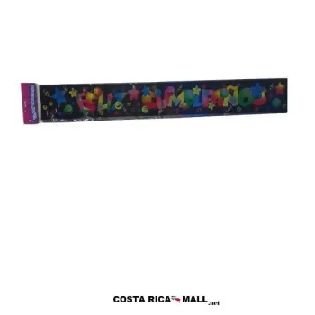 BANDERA FELIZ CUMPLEAÑOS CARITAS 81479C