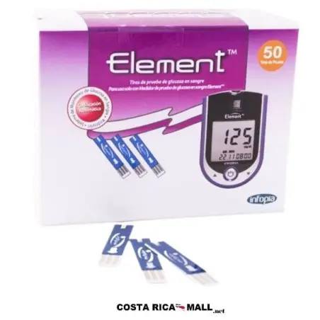 TIRAS PARA PRUEBA DE GLICEMIA ET002KS ELEMENT