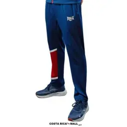 Pantalón deportivo azul para hombre con el logo de Everlast, representando a Costa Rica en los Juegos Olímpicos de París 2024