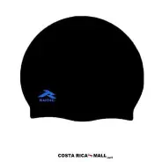 GORRA PARA NATACION SILICON EN COLOR NEGRO RSIL800 RUNIC