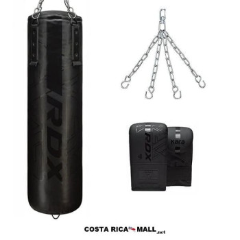 SACO DE BOXEO 40Kg F6 5FT NEGRO RDX