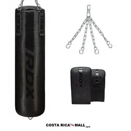 SACO DE BOXEO 40Kg F6 5FT NEGRO RDX