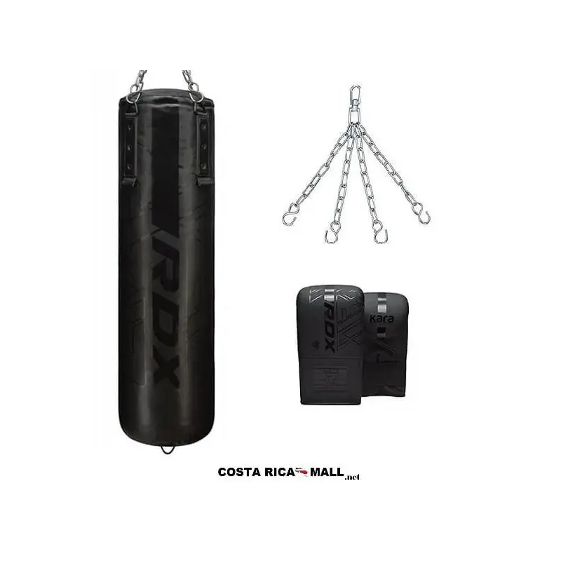 SACO DE BOXEO 40Kg F6 5FT NEGRO RDX