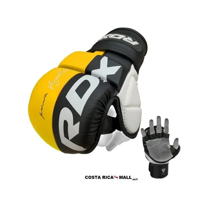 GUANTES PARA MMA T6 SPARRING AMARILLO RDX