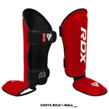 ESPINILLERAS MMA EMPEINE T1 ROJO RDX