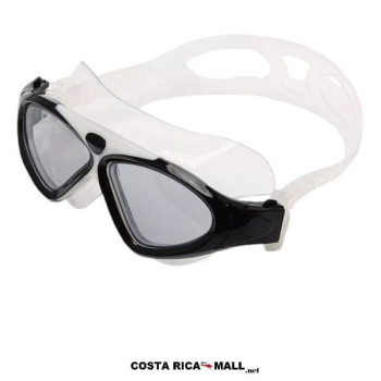 LENTES PARA NATACION ADULTO MASCARA CA-3200AF-BLK CREHA