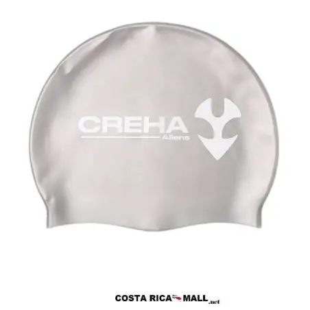 GORRA PARA NATACION SILICON CA-CAP100-SIL PLATEADO CREHA