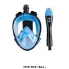 MASCARA DE BUZO PARA NATACION CA-L-MASK AZUL CREHA