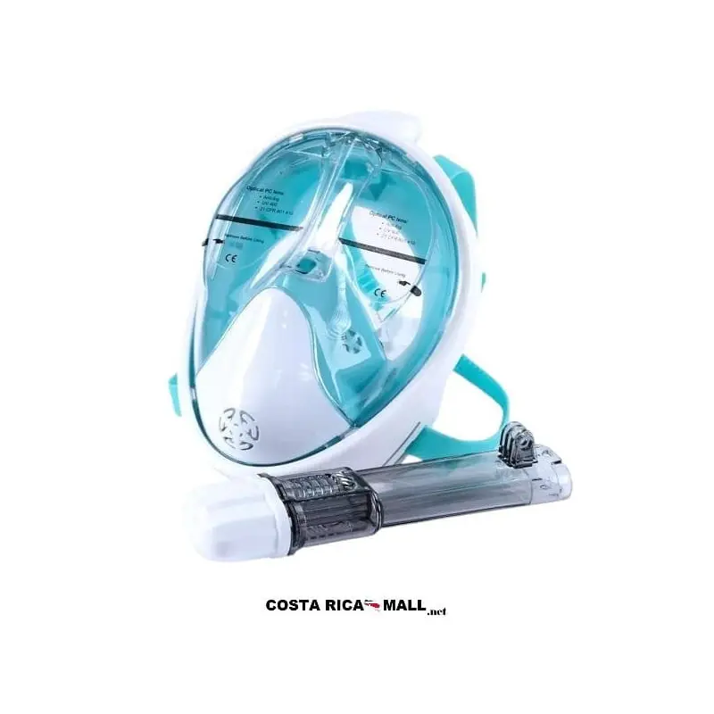 MASCARA DE BUZO PARA NATACION CA-S-MASK TURQUESA CREHA