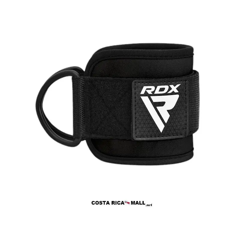 BANDA DE TOBILLO PARA CABLE PARA HOME GYM NEGRO RDX