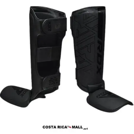 ESPINILLERAS MMA EMPEINE F6 KARA NEGRO NEGRO RDX